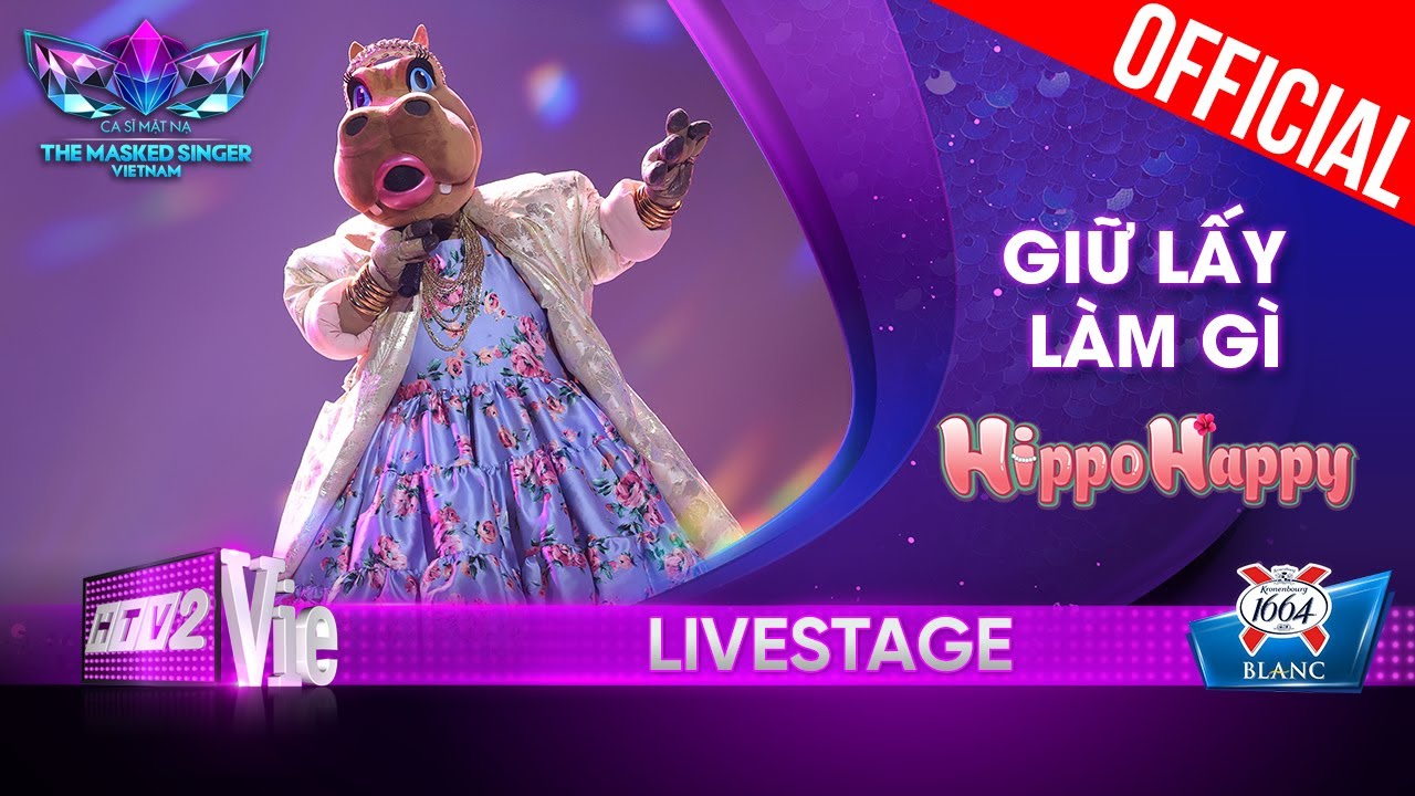 Giữ Lấy Làm Gì - HippoHappy phô diễn giọng hát quá đỉnh | The Masked Singer Vietnam 2023 [LiveStage]