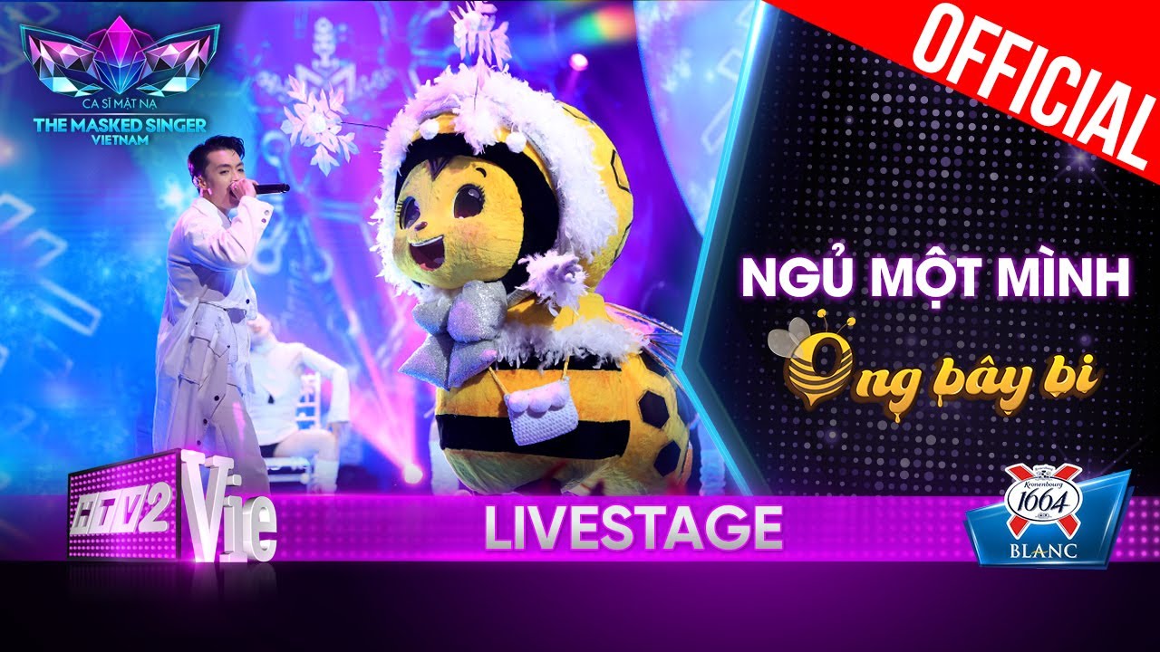 Ngủ Một Mình - Ong Bây Bi hòa giọng cực mượt với Negav | The Masked Singer Vietnam 2023 [LiveStage]