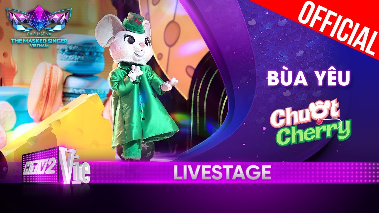 Thả Bùa Yêu, Chuột Cherry khiến người nghe đắm chìm | The Masked Singer Vietnam 2023 [Live Stage]