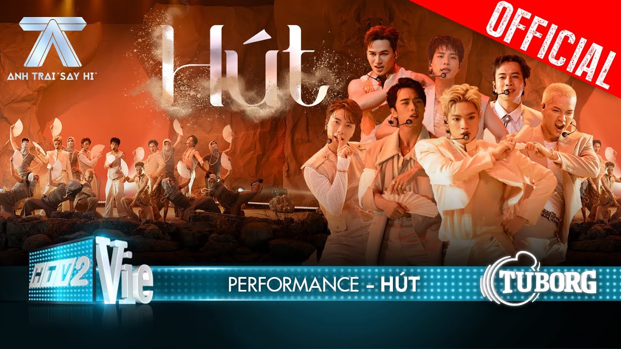 Hút - Bỏng mắt với 7 anh trai "hút" khán giả bằng vũ điệu hoang dại | Anh Trai Say Hi [Performance]