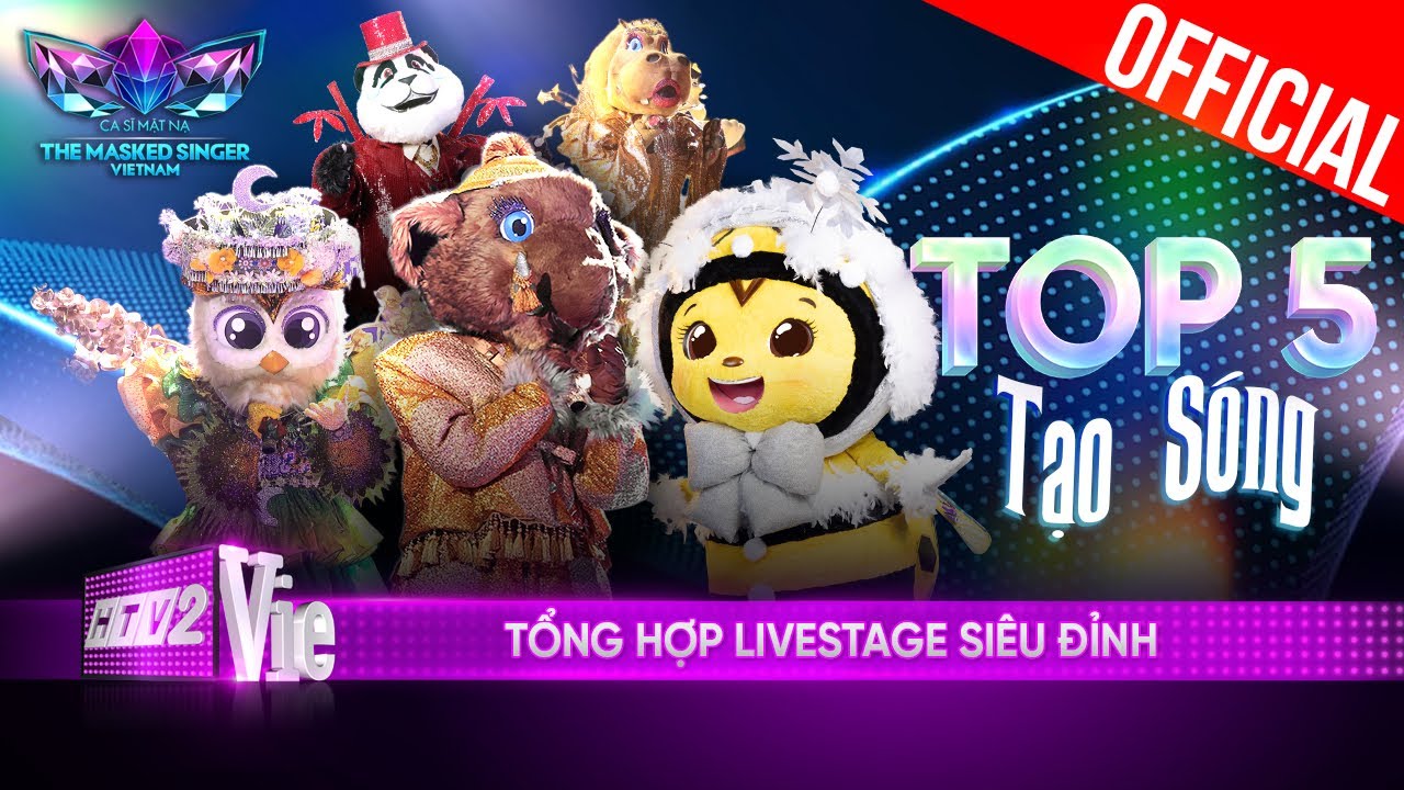 Replay những bản nhạc 10 điểm không nhưng của Top 5 Mùa 2 | The Masked Singer Vietnam 2023