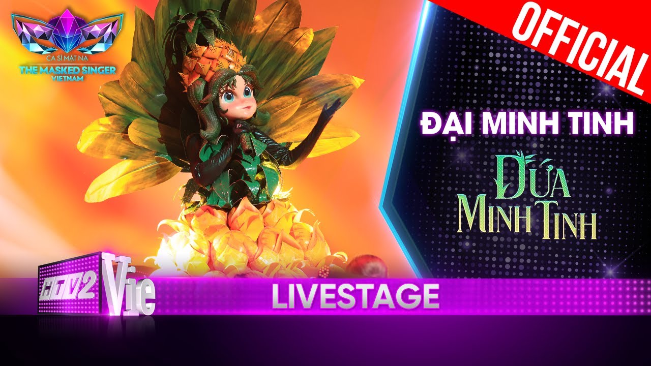 Đại Minh Tinh mượt mà với Dứa Minh Tinh - Minh Tuyết | The Masked Singer Vietnam 2023 [LiveStage]