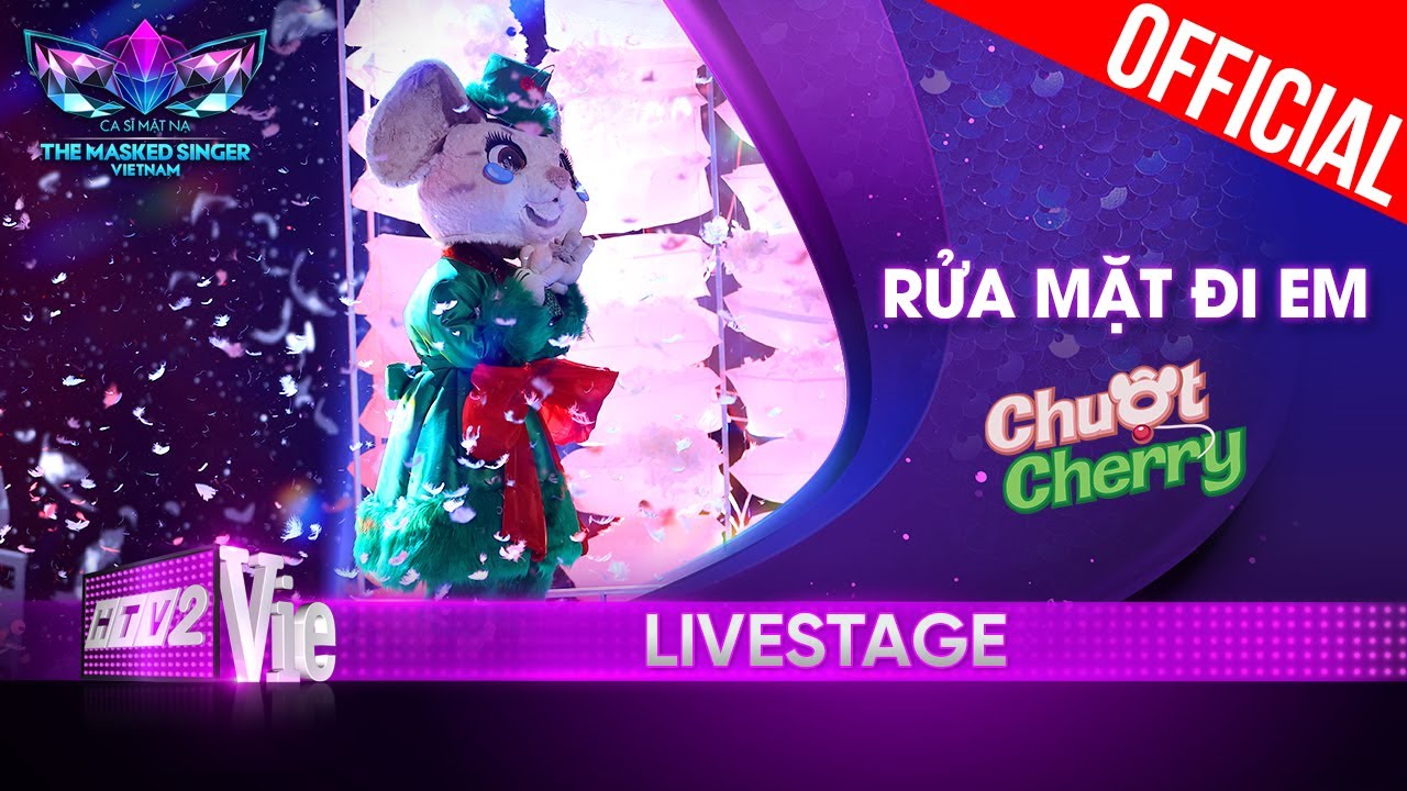 Rửa Mặt Đi Em - đong đầy nỗi niềm tự sự với Chuột Cherry |The Masked Singer Vietnam 2023 [LiveStage]