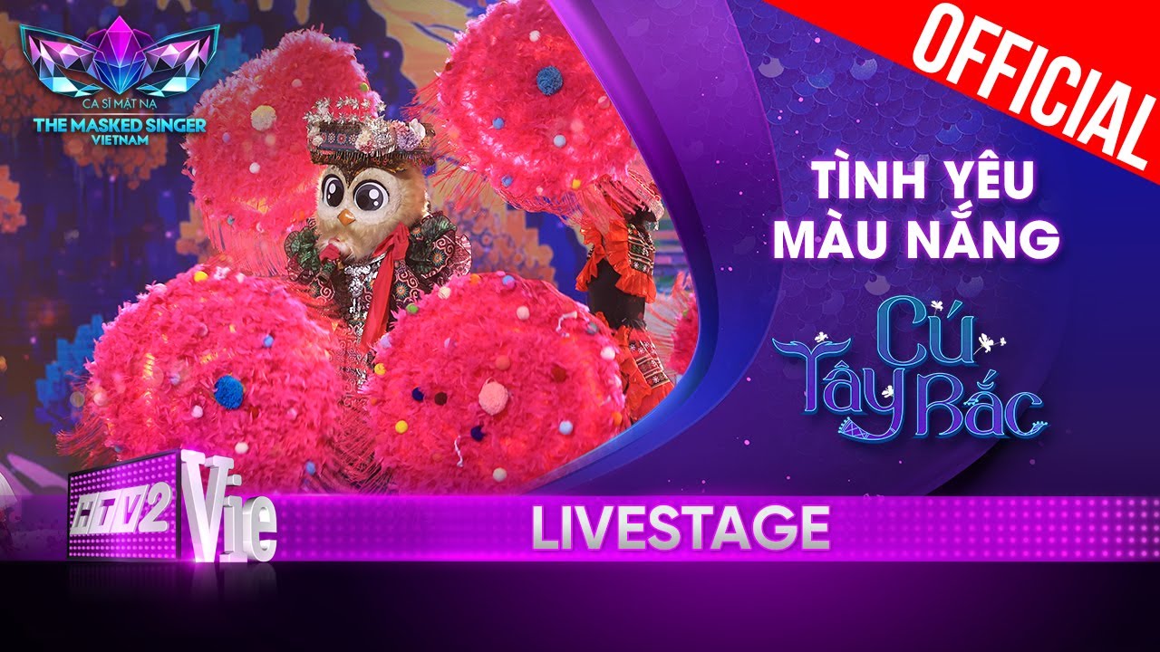 Cú Tây Bắc gây xao xuyến với bản hit Tình Yêu Màu Nắng |The Masked Singer Vietnam 2023 [LiveStage]