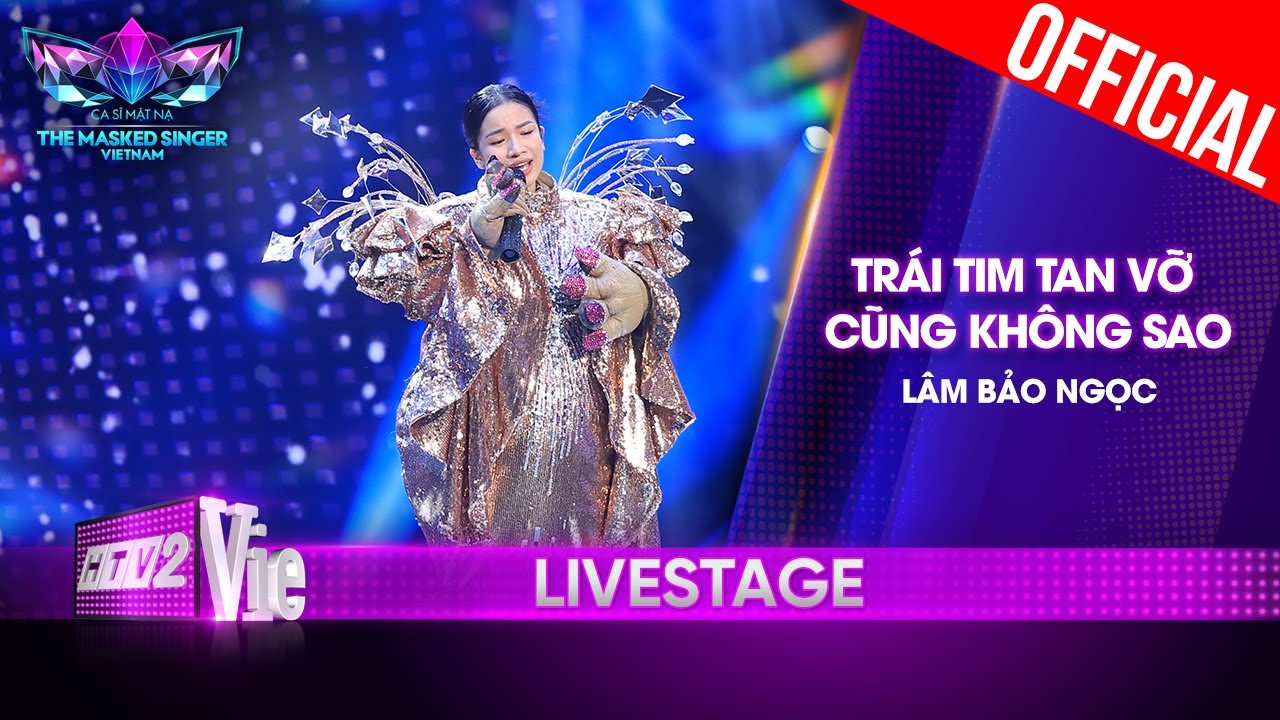 Trái Tim Tan Vỡ Cũng Không Sao thấm đẫm với Lâm Bảo Ngọc |The Masked Singer Vietnam 2023 [LiveStage]