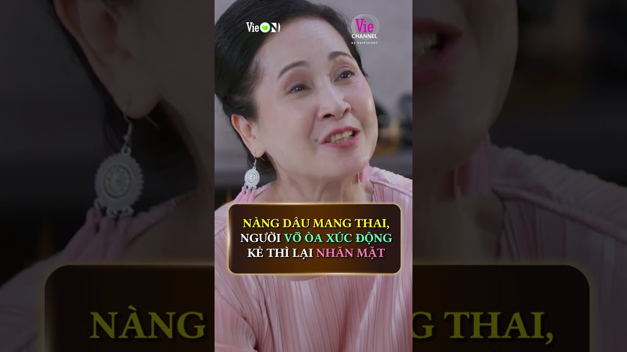 Nàng dâu mang thai mẹ chồng nhăn mặt #HoaVuong #shorts