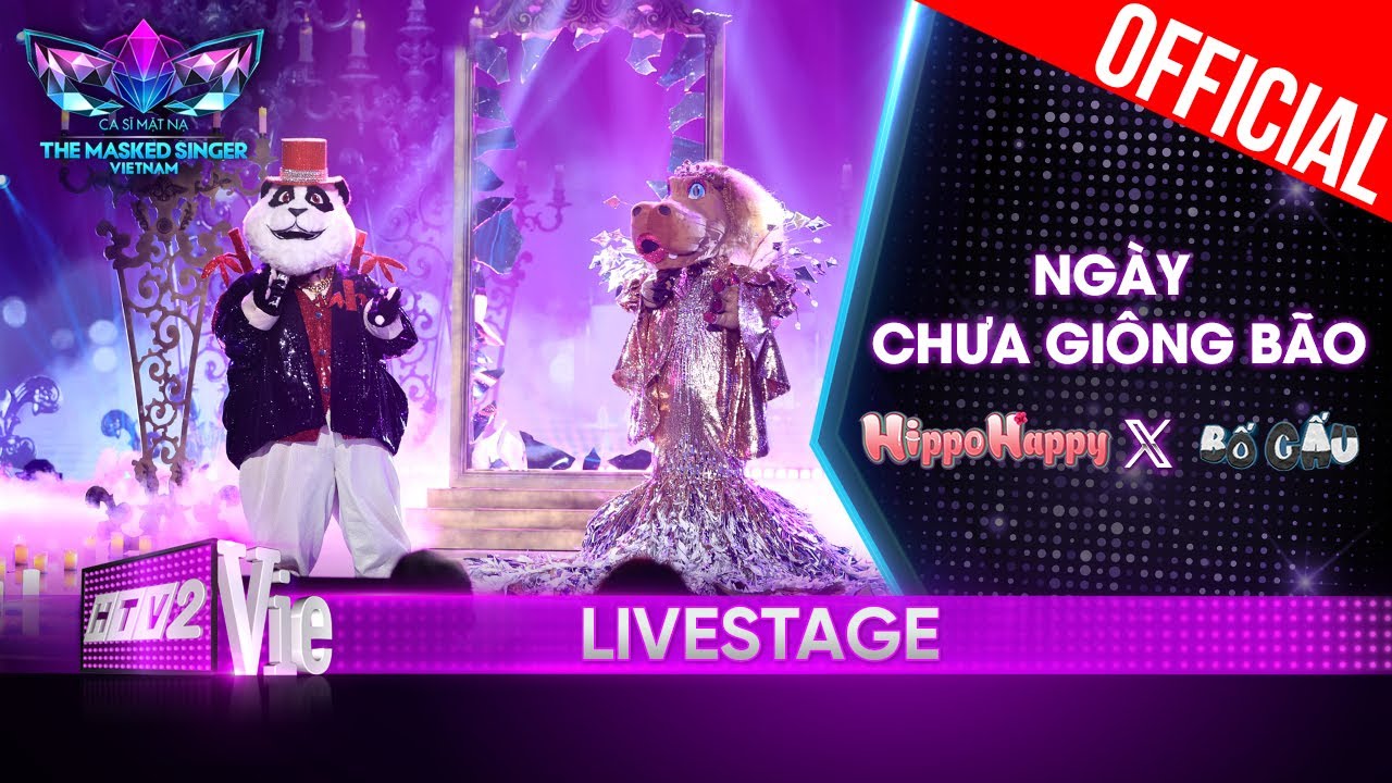 Ngày Chưa Giông Bão - HippoHappy & Bố Gấu đầy nội lực | The Masked Singer Vietnam 2023 [LiveStage]