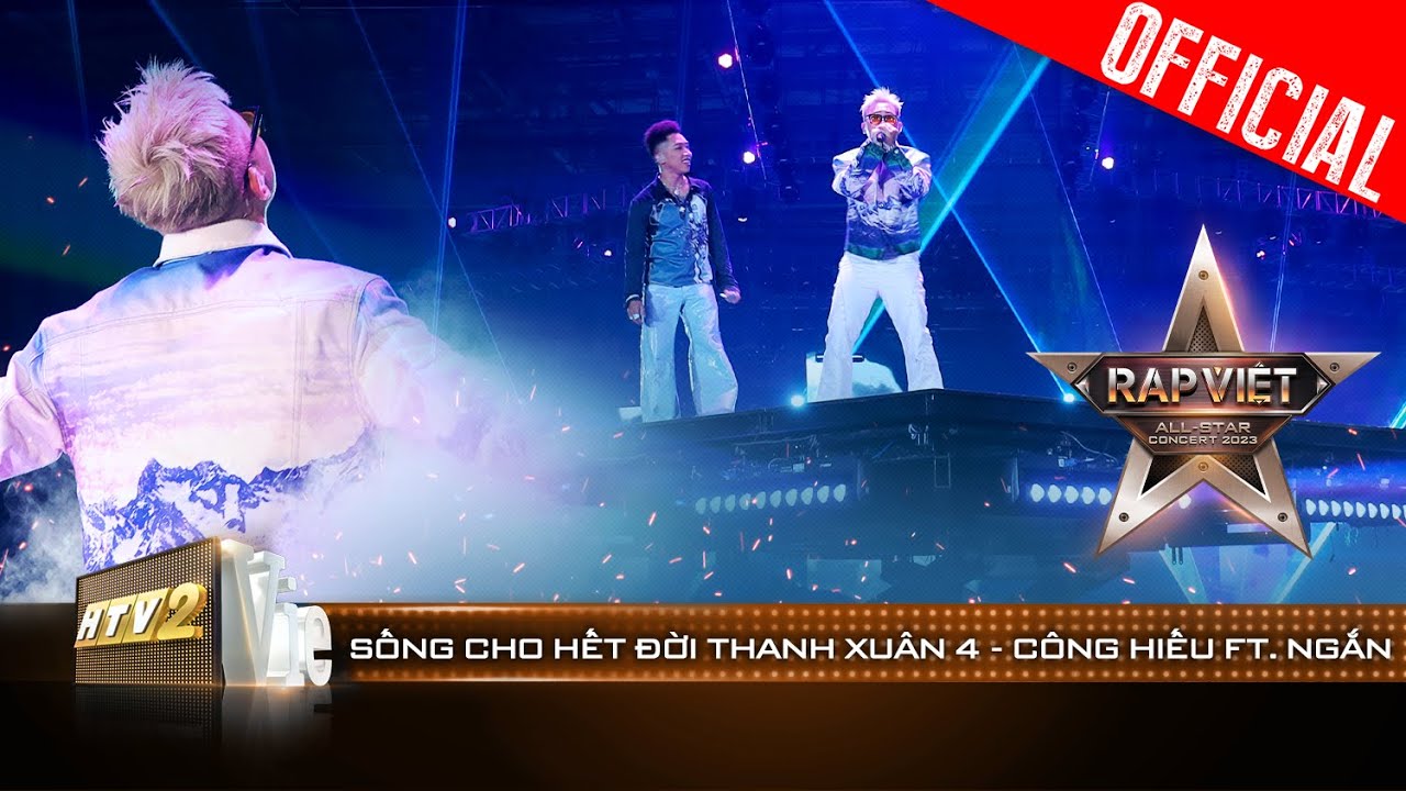 Live Concert: Sống Cho Hết Đời Thanh Xuân 4 - Công Hiếu x Ngắn | Rap Việt All-star Concert 2023