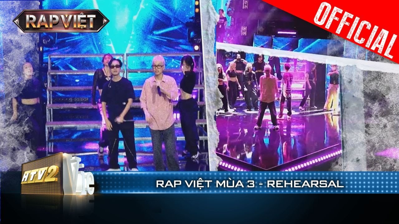 REHEARSAL: Double2T nhảy vũ đạo tạo nét của JustaTee, Andree Rhyder phối hợp cực chuẩn|Rap Việt 2023