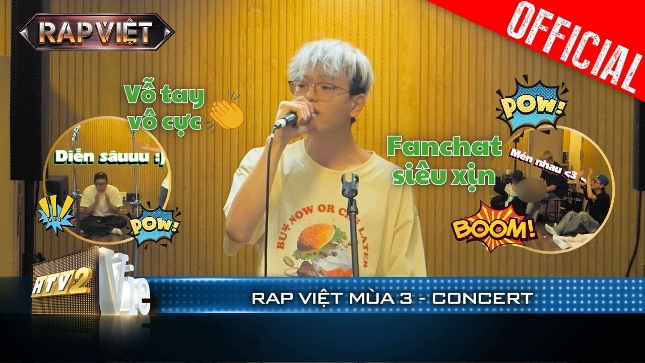 HTRV: gung0cay diễn tập mà có fanchant siêu chất, Tez fast-flow đỉnh của chóp | Rap Việt 2023