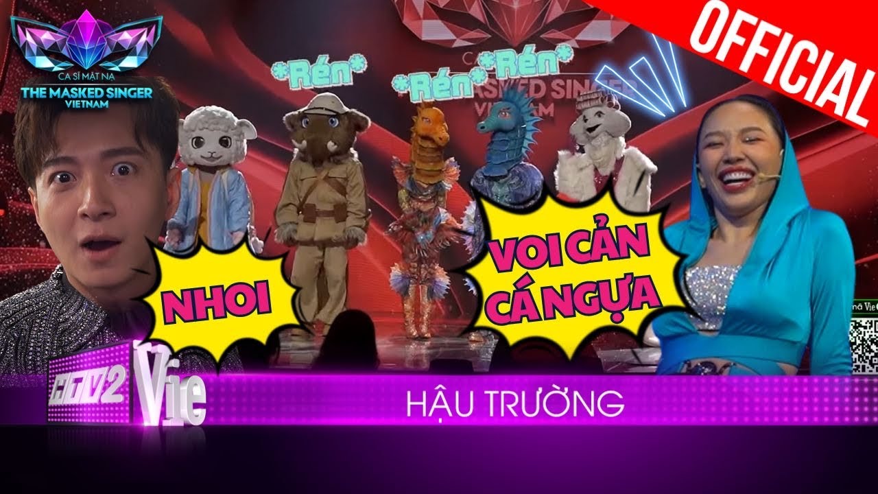 BTS: Cá Ngựa Đôi gây xôn xao, Tóc Tiên 8 chuyện với MC liên hồi | The Masked Singer Vietnam 2023