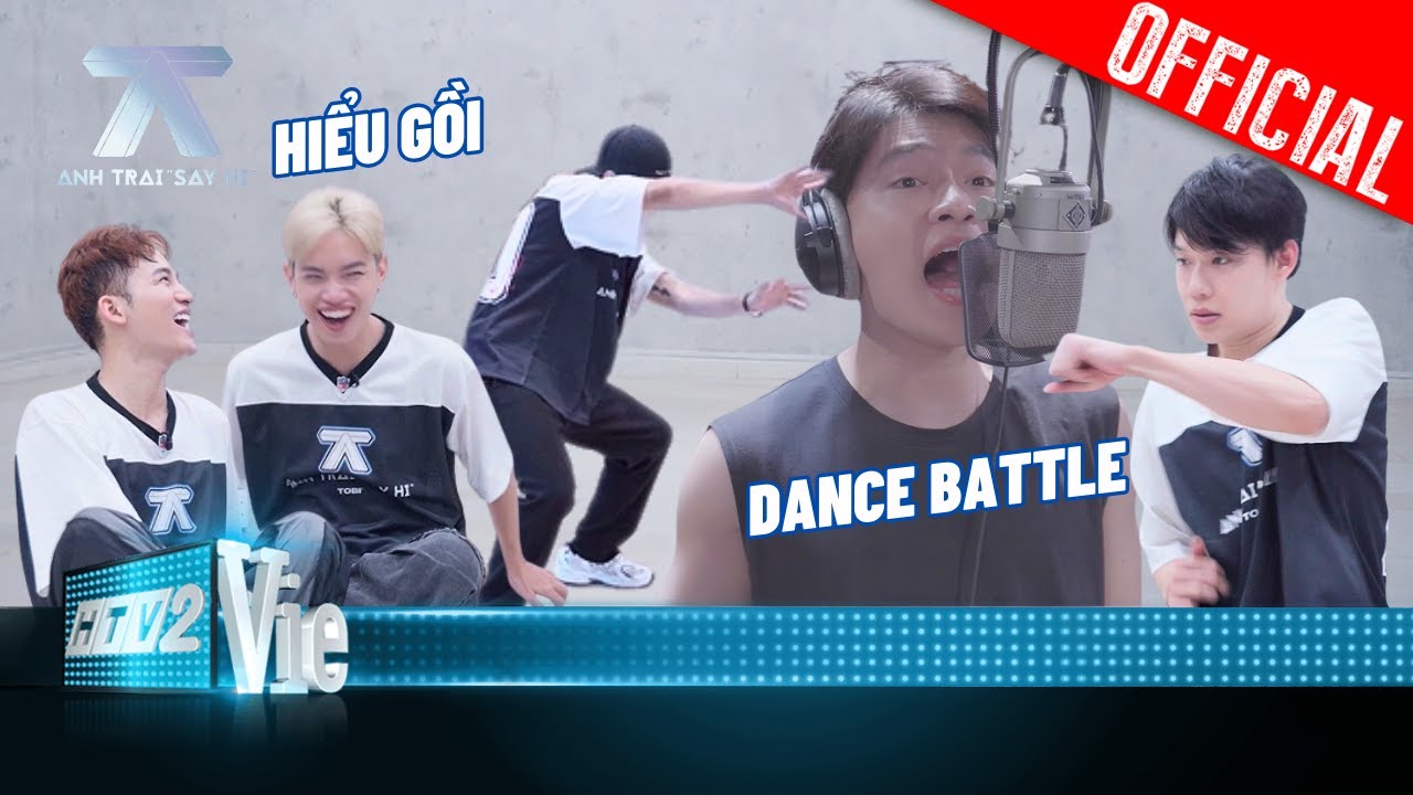 Lộ chiến thuật thắng dance battle của Quang Trung, Quân A.P bật mood đội trưởng | Anh Trai Say Hi