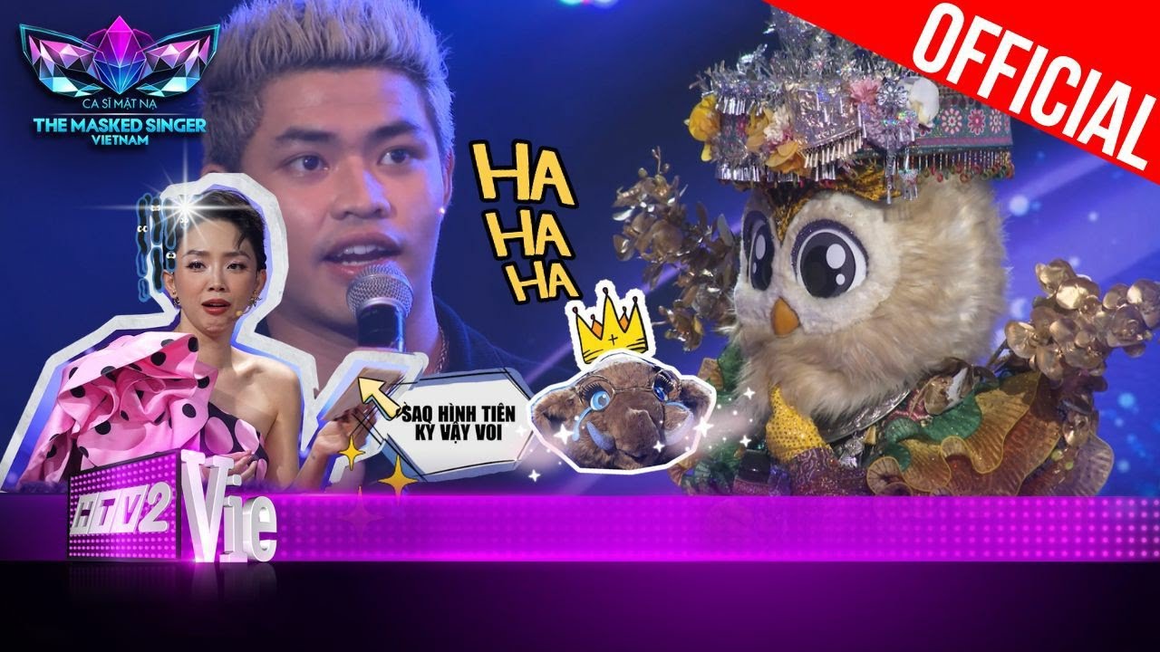 Tóc Tiên trách Cú Tây Bắc, Voi Bản Đôn đầm tính khác thường | The Masked Singer Vietnam 2023