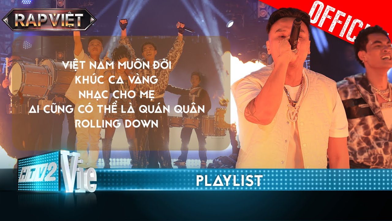 Playlist top những bản RAP khiến cả trường quay xúc động đầy tự hào tại Rap Việt Mùa 3