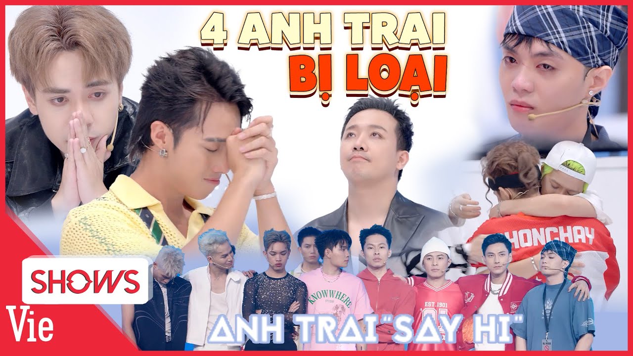 ĐAU LÒNG khoảnh khắc 4 ANH TRAI BỊ LOẠI, Captain - HURRYKNG chỉ 1 người ở lại? | ANH TRAI SAY HI