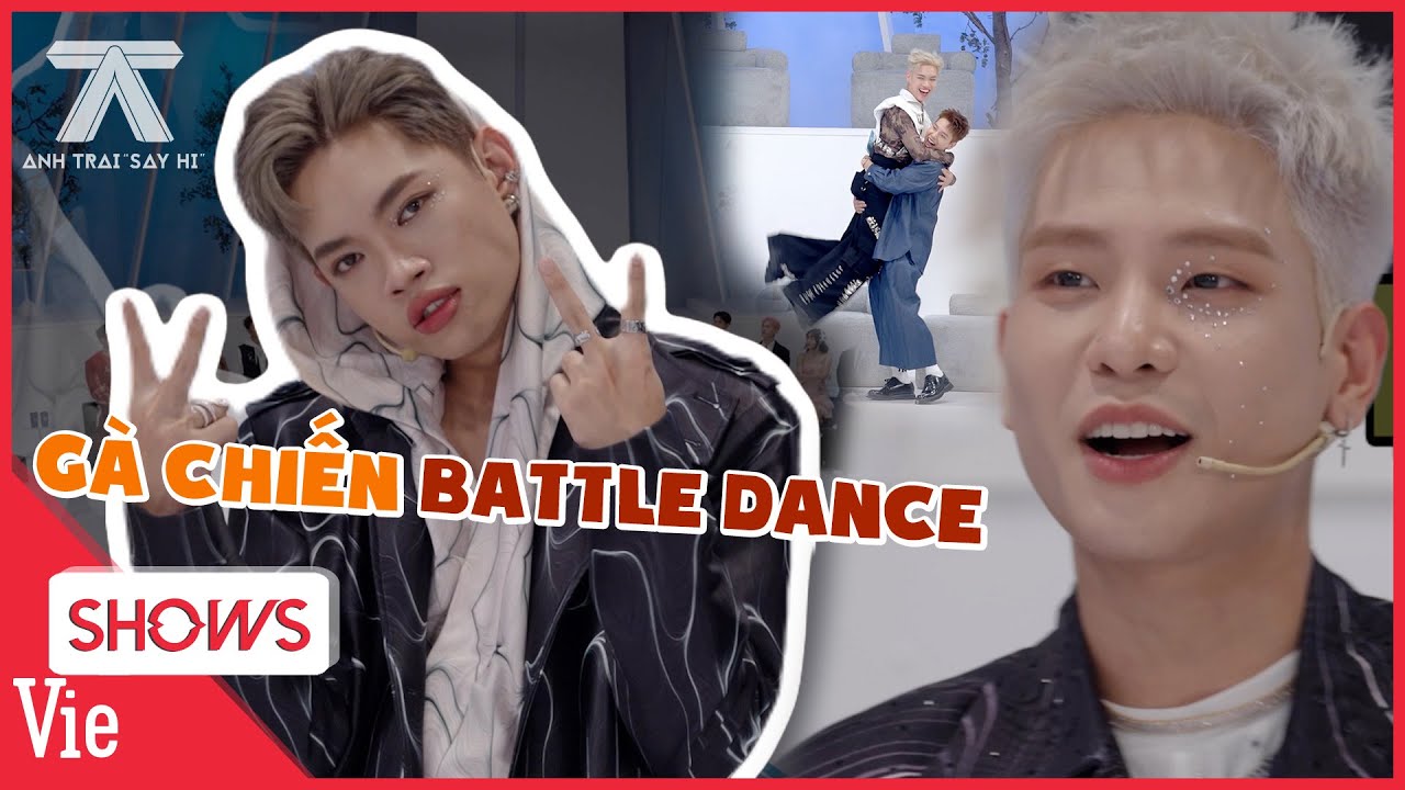 Quân A.P flexing "gà chiến" Pháp Kiều, quyết mang hào quang về cho team trận BATTLE DANCE