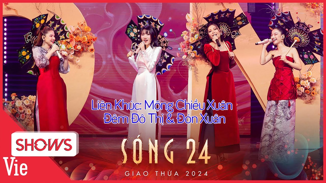 LK Mộng Chiều Xuân & Đêm Đô Thị & Đón Xuân – dàn Vocalist hội tụ hoà giọng tại SÓNG 24