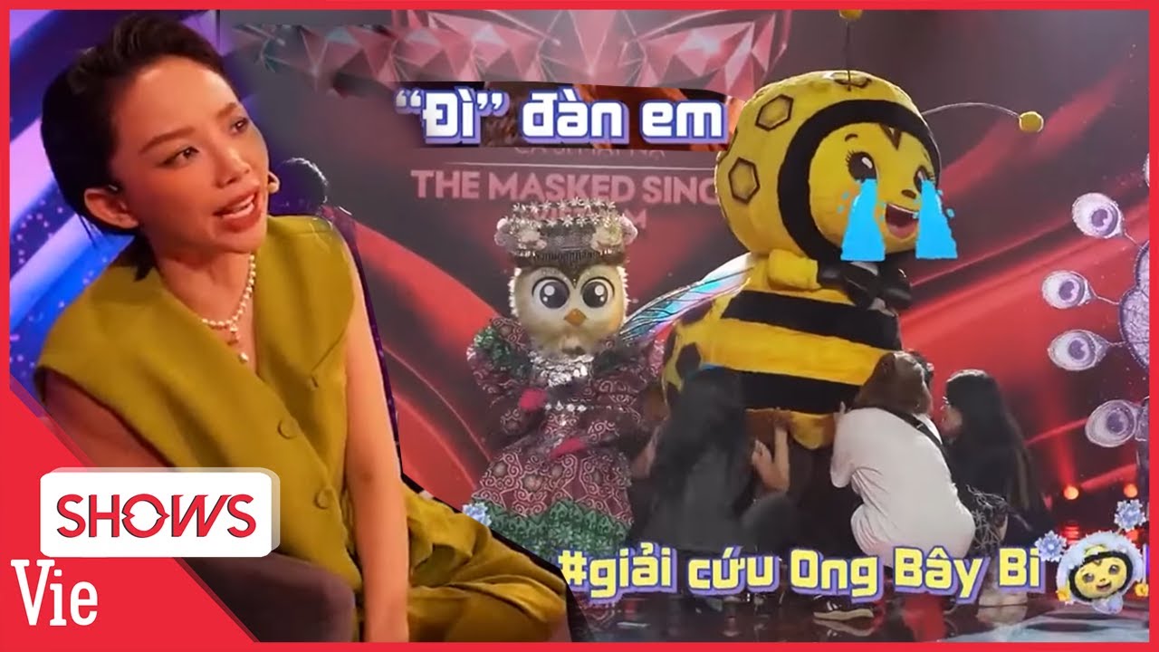 Giải cứu Ong Bây Bi khỏi sự đe doa của ban cố vấn, Trấn Thành, Tóc Tiên hả hê | THE MASKED SINGER