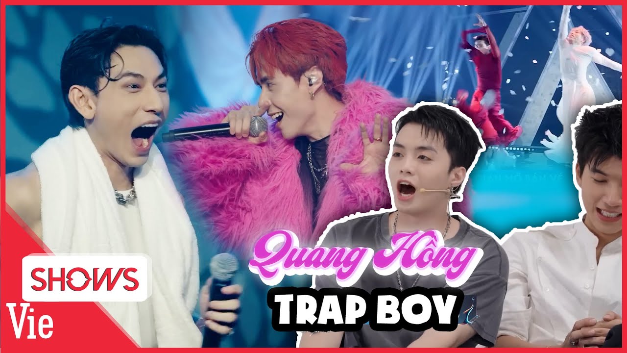 Trap boy Quang Hồng phũ út khờ Negav, Hùng Huỳnh - Đức Phúc nhảy đương đại chung kết ANH TRAI SAY HI