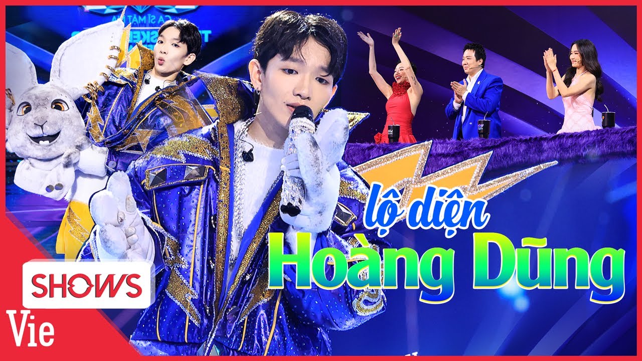 Thỏ Xỏ Khuyên lộ diện là "hoàng tử tình ca" Hoàng Dũng live hit triệu view The Masked Singer