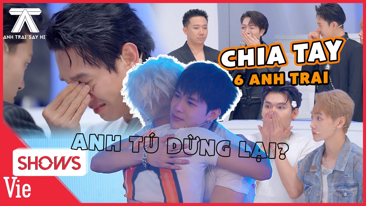 SỐC 🔥 Chia tay 6 anh trai, Song Luân khóc nấc, Anh Tú ATUS phải dừng chân livestage 2 để...