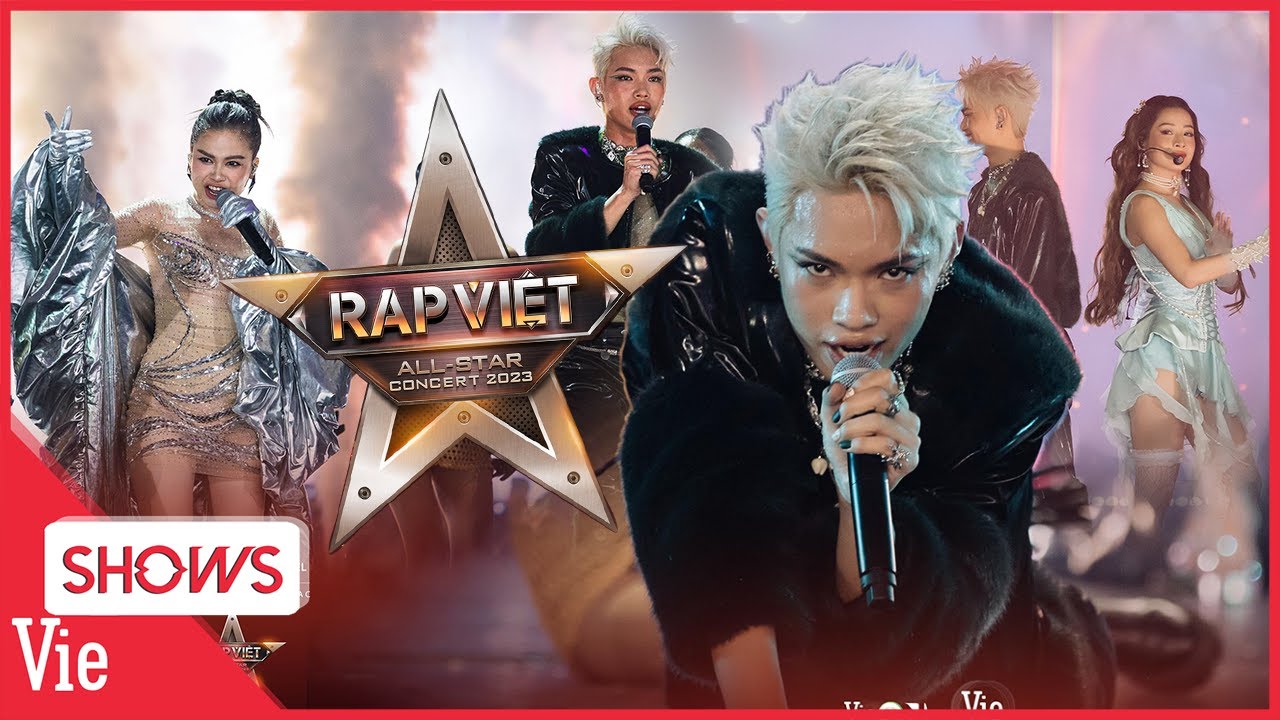 Pháp Kiều cùng hội chị đẹp Suboi, Chi Pu, Dương Hoàng Yến càn quét Rap Việt All-star Concert 2023