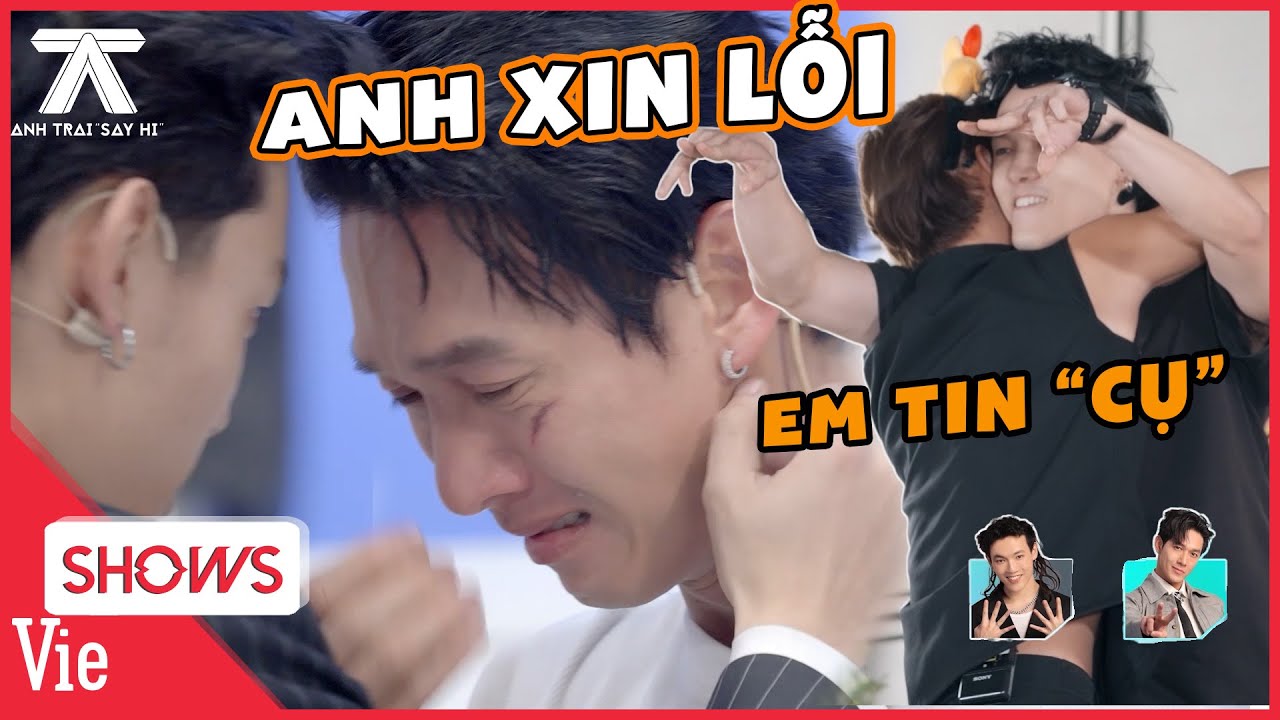 "Anh trai" Tage khiến Song Luân nức nở khi chia tay, mạo hiểm rap love, nhảy vì luôn tin "cụ" Luân