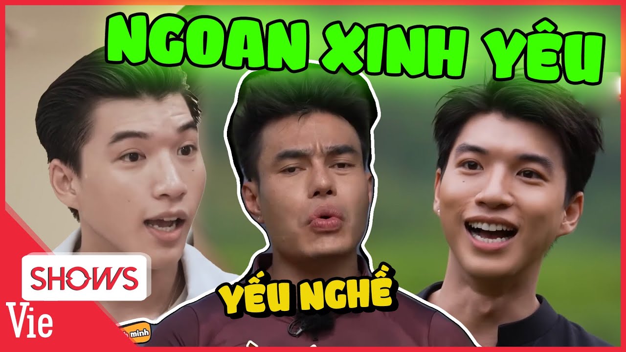 HIEUTHUHAI vẫn NGOAN XINH YÊU như ngày đầu, yếu nghề bị Dương Lâm ăn hiếp | 2 Ngày 1 Đêm