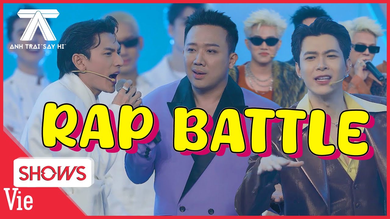 BATTLE RAP cực cháy phiên bản ANH TRAI "SAY HI", team HIEUTHUHAI - team Anh Tú đấu khẩu căng cực