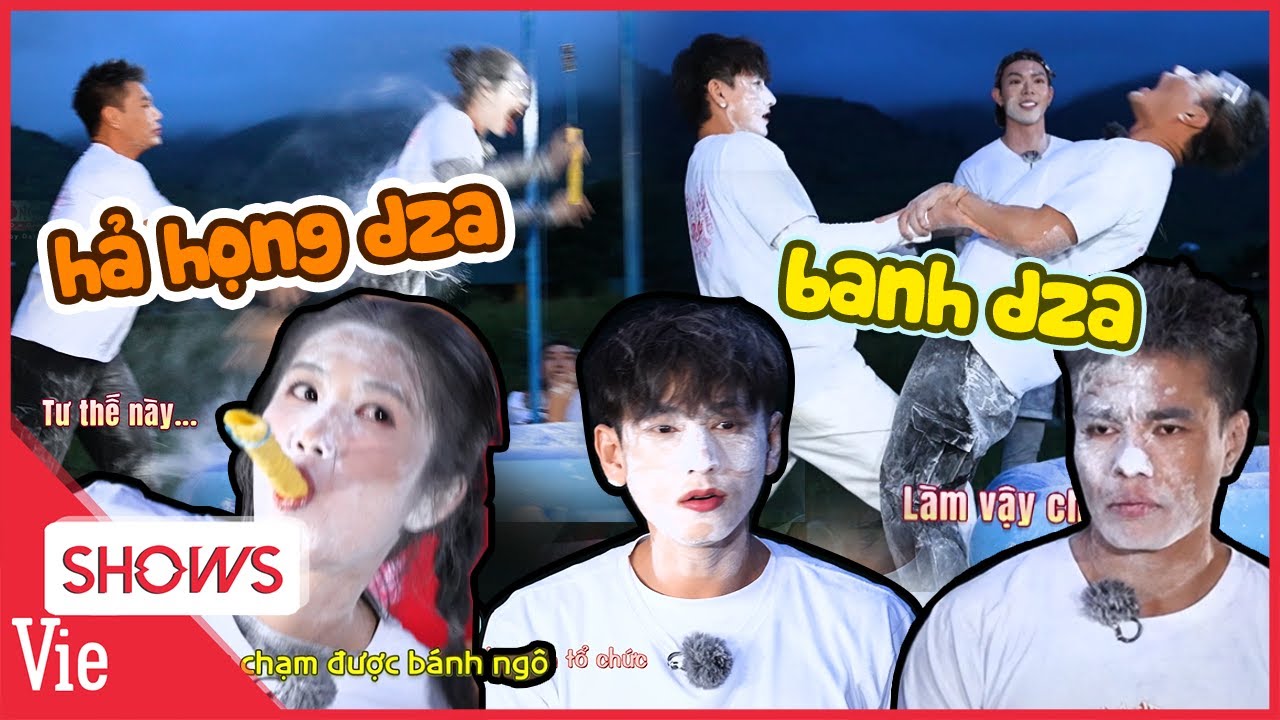 Dương Lâm, Isaac, Thuý Ngân ngậm một họng bột vì độ "báo thủ" của đồng đội | HÀNH TRÌNH RỰC RỠ