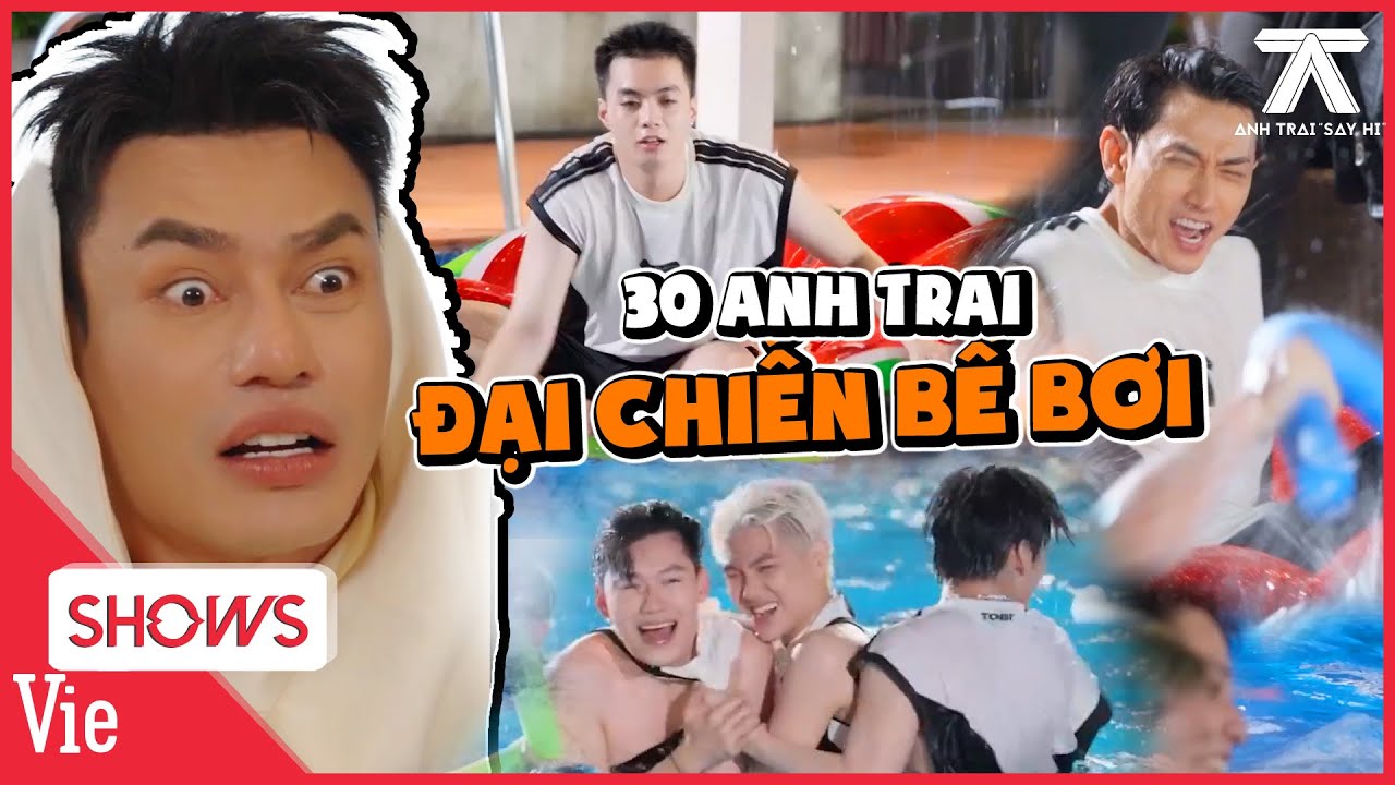 Dương Lâm bất ngờ nhập hội 30 "Anh trai" ĐẠI CHIẾN BỂ BƠI, hơn thua HIEUTHUHAI, Song Luân, Anh Tú