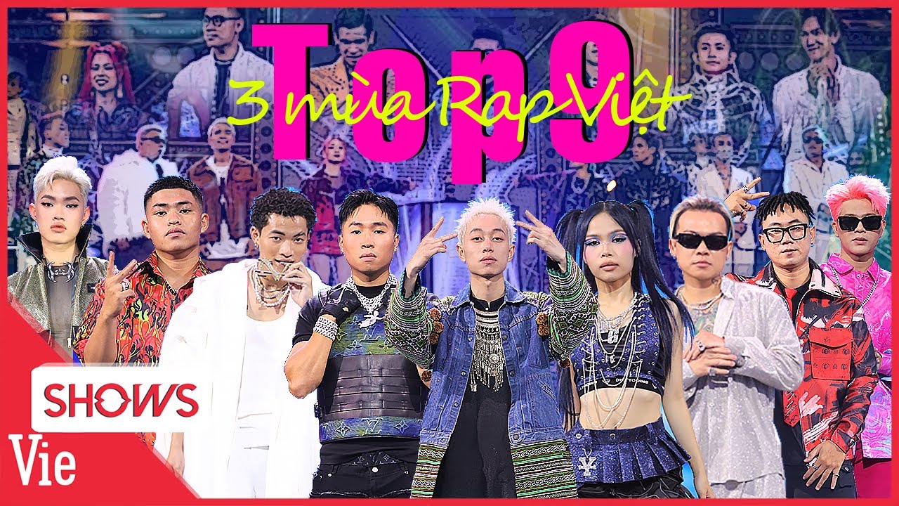 BÙNG CHÁY với top 9 chung kết 3 MÙA RAP VIỆT những màn collab đỉnh | tổng hợp rap bật mood rap fans