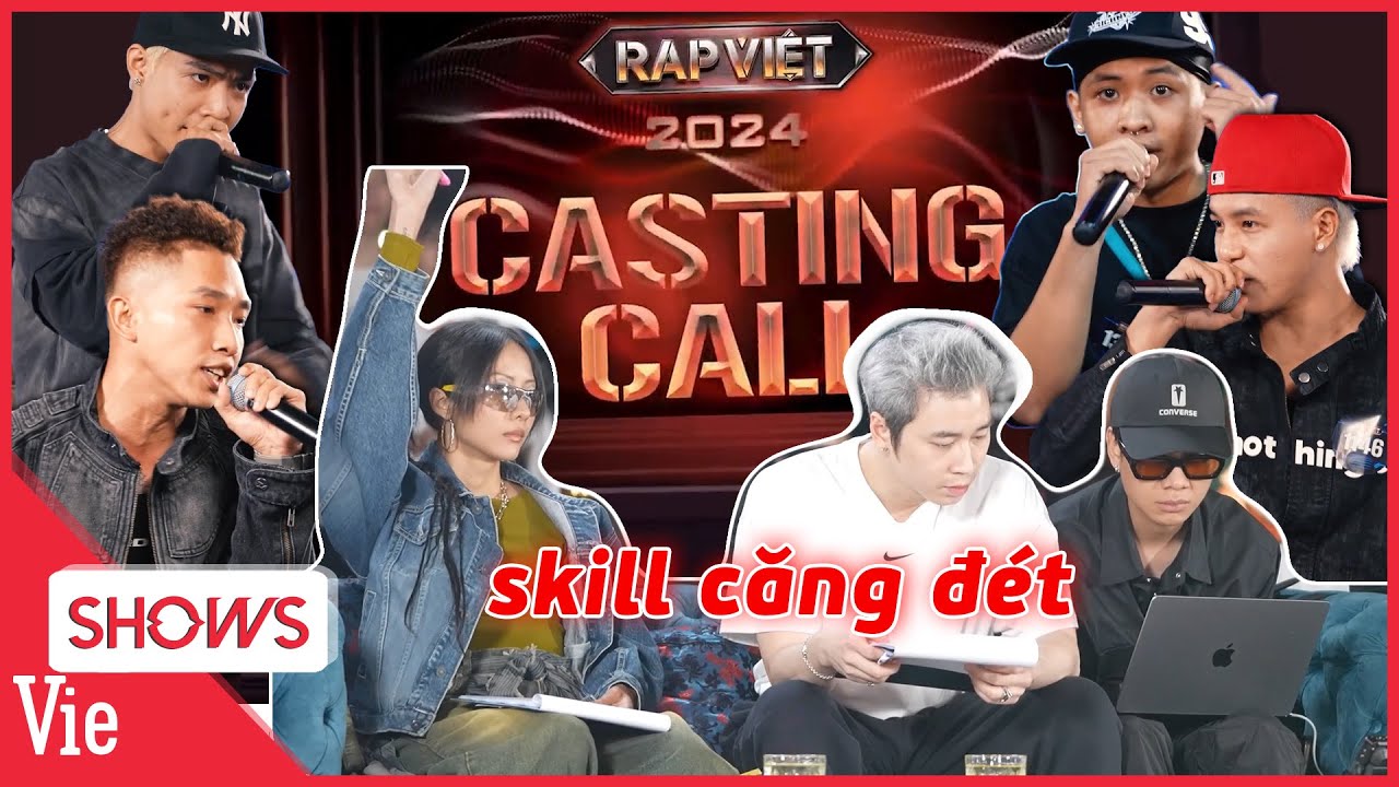 CASTING Rap Việt Mùa 4: Lộ diện các thí sinh tiềm năng GNOB, Ngắn,...khiến Justatee phấn khích