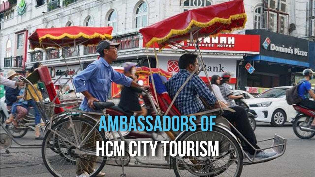 Ambassadors of HCM City tourism | Để xích lô là những “sứ giả” du lịch