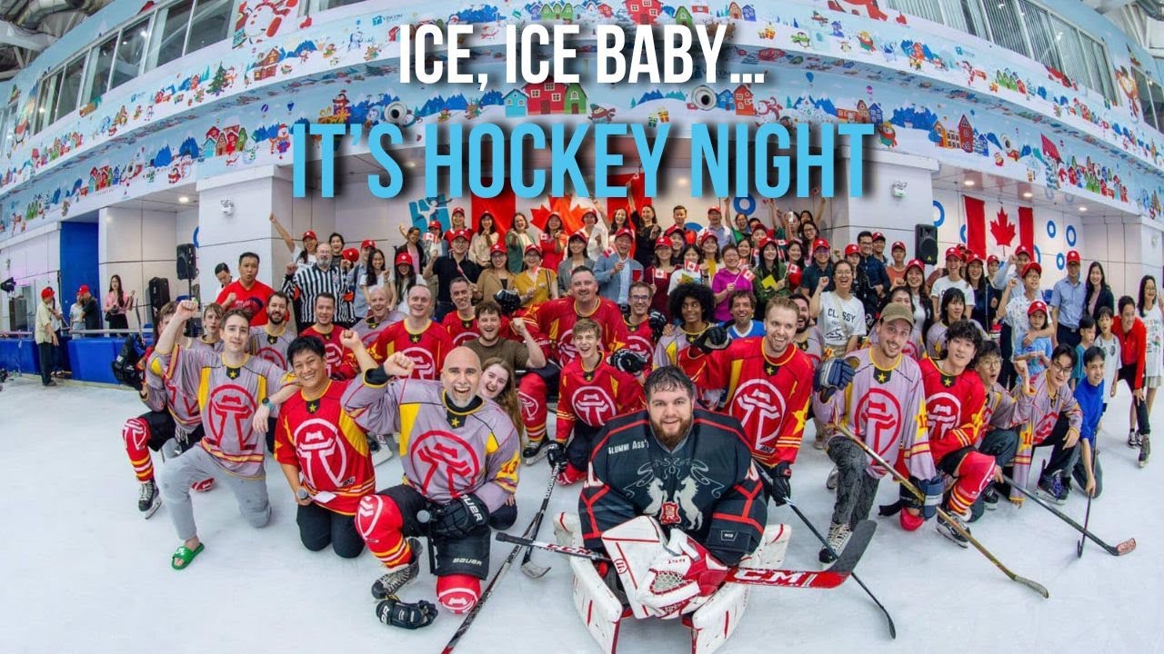 Ice, ice baby… It’s hockey night | Thi đấu hockey trên băng giữa mùa hè ở Hà Nội