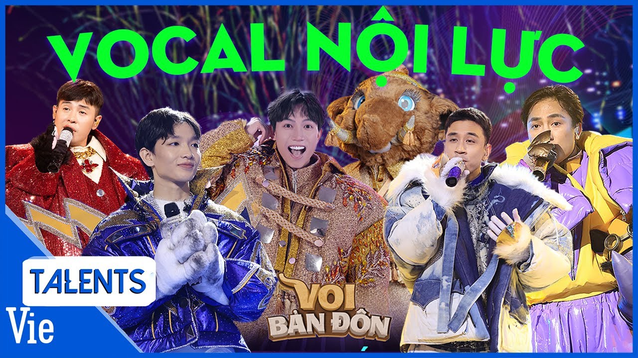 TOP 5 giọng nam nội lực tại THE MASKED SINGER: Bố Gấu, Voi Bản Đôn, Thỏ Xỏ Khuyên, Kỳ Lân, Tê Giác