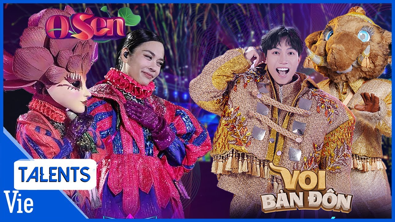 Hành trình 2 QUÁN QUÂN Ngọc Mai Osen và Anh Tú Voi Bản Đôn chinh phục The Masked Singer đỉnh cao