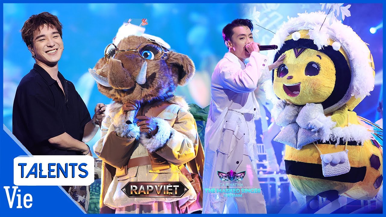 Khi RAP kết hợp tại The Masked Singer: Voi Bản Đôn rủ OgeNus, Ong Bây Bi kết đôi cùng Negav song