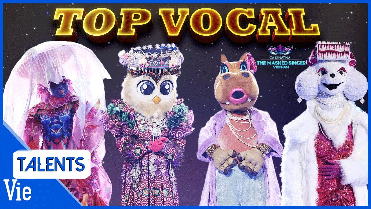 TOP 4 VOCAL đỉnh cao như DIVA tại Ca Sĩ Mặt Nạ Mùa 2 càng nghe càng hay | The Masked Singer