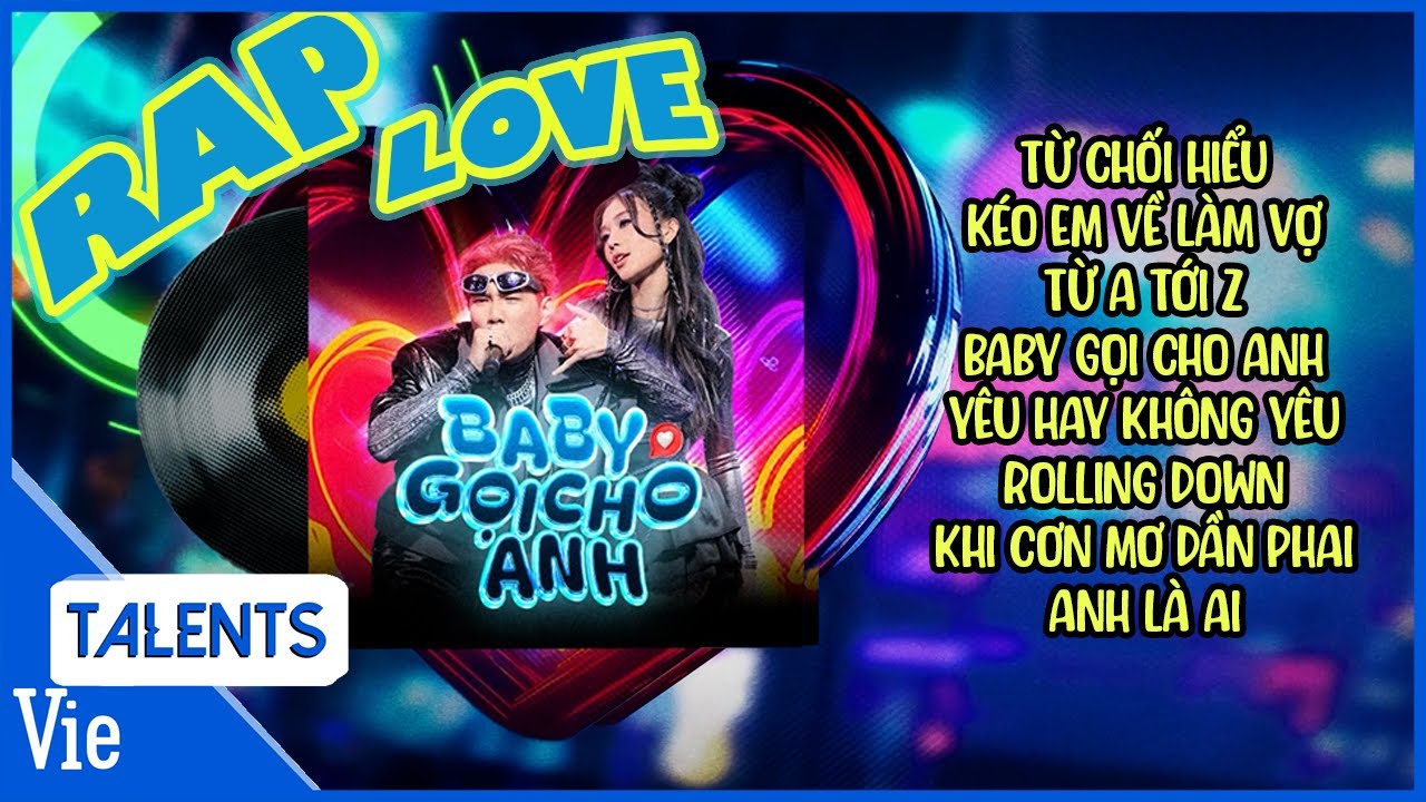 PLAYLIST RAP LOVE:  xập xình cùng top những bản rap remix về tình yêu cực nhiệt nghe là muốn yêu