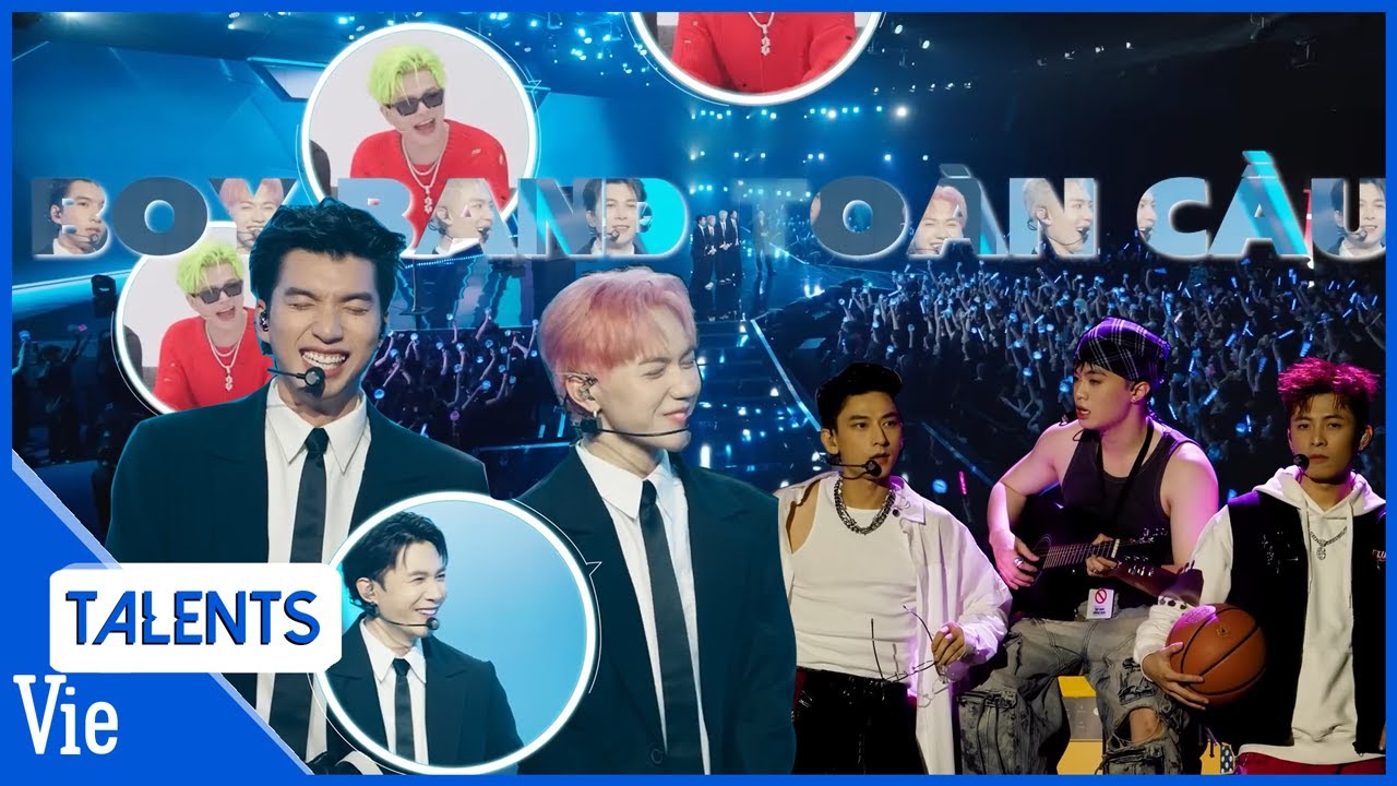 Lộ diện đội hình 6 boyband ĐẸP U MÊ, HIEUTHUHAI, Atus "gay to" vị trí TOP 1| ANH TRAI SAY HI