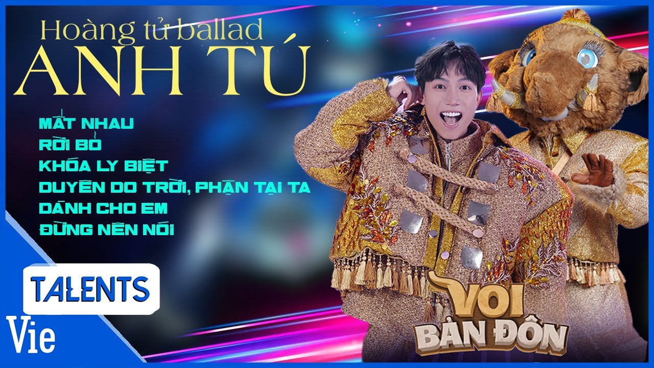 Hoàng tử Ballad Anh Tú và loạt bản nhạc TÌNH CA cực hay trong năm 2023 | Playlist nhạc ballad