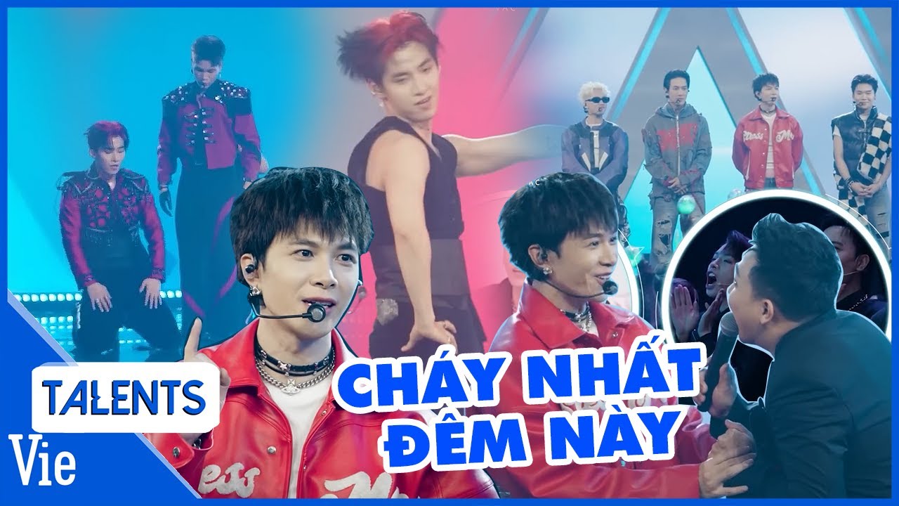 Lộ sét quay cực cháy của team Song Luân, Hùng Huỳnh tung skill nhảy cực chất ANH TRAI SAY HI