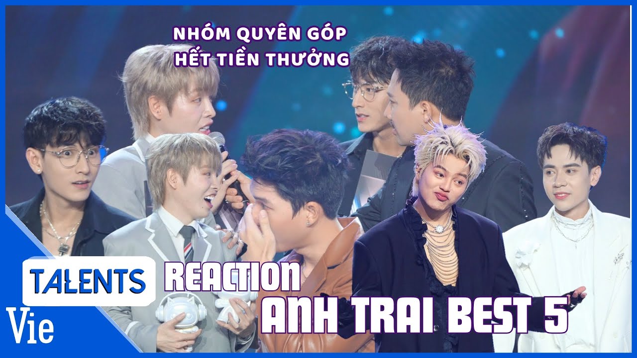 FULL reaction công bố Anh Trai "Best 5" - HIEUTHUHAI, RHYDER, Isaac, Đức Phúc, Quang Hùng MasterD