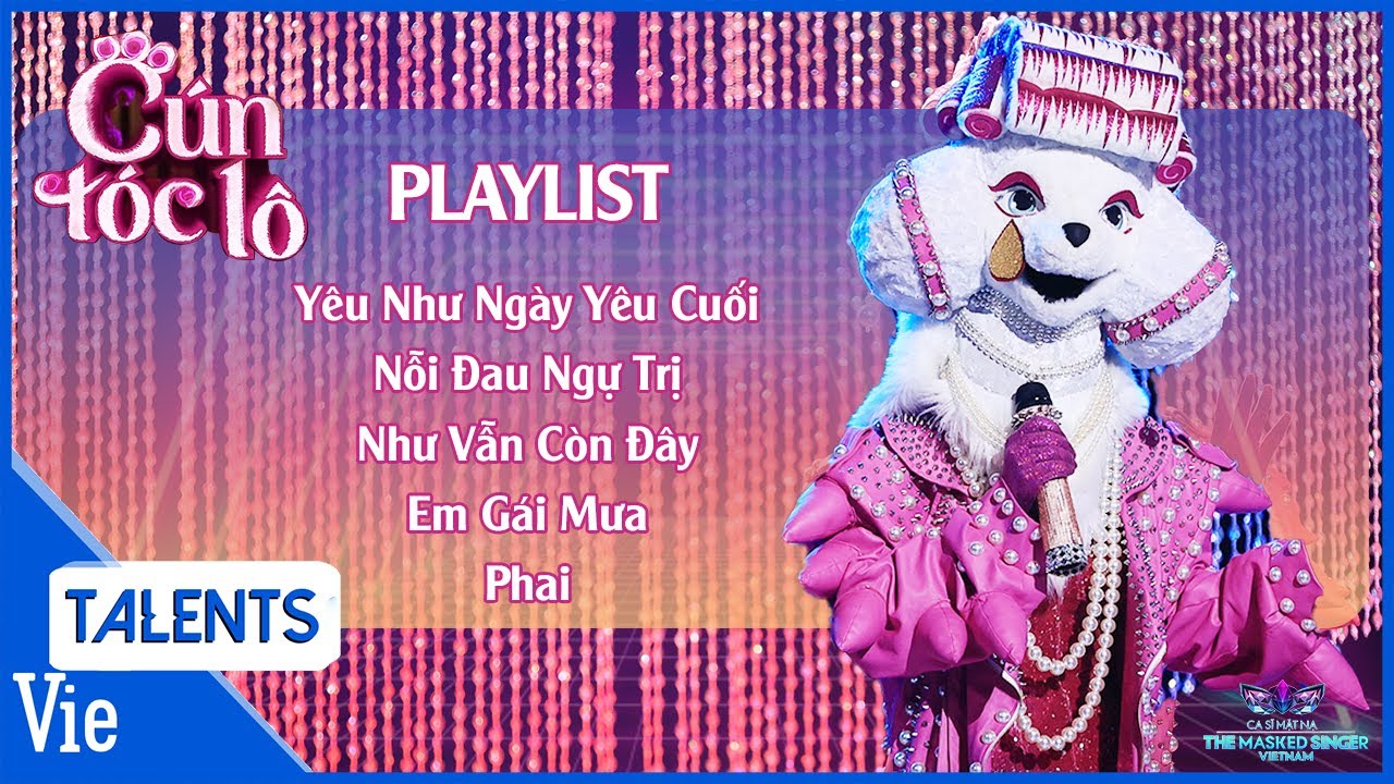 Một chiếc playlist BALLAD buồn về chuyện tình yêu day dứt của Cún Tóc Lô tại The Masked Singer Mùa 2