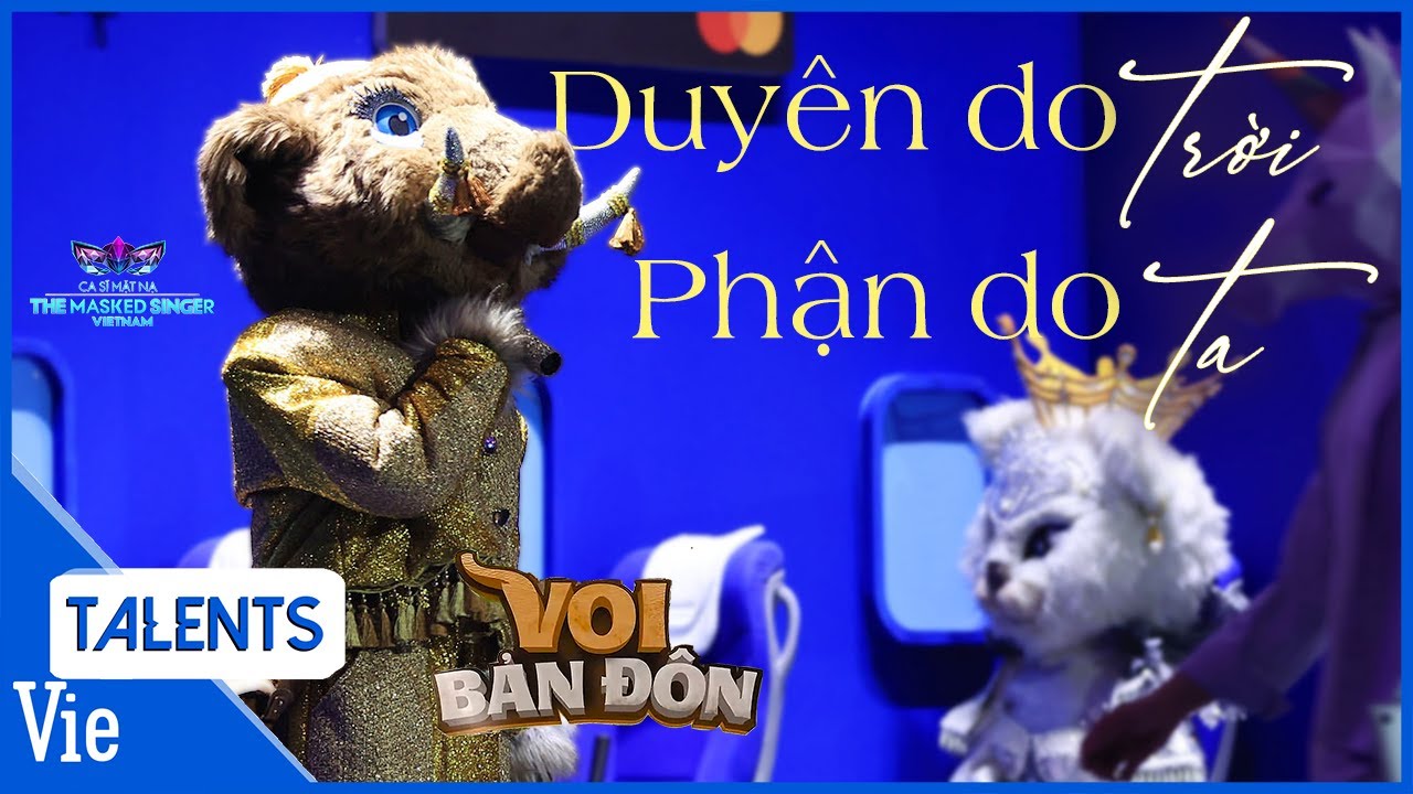 Duyên Do Trời, Phận Tại Ta - Voi Bản Đôn gây thổn thức bằng sáng tác mới | Ca Sĩ Mặt Nạ Live Stage