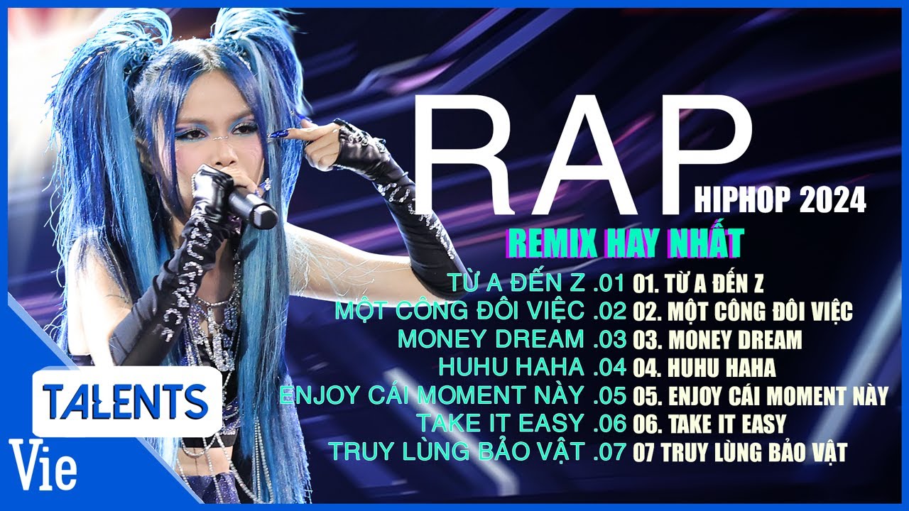 RAP REMIX COLLECTION -  Playlist Rap Việt Những Bản Rap Triệu View NONSTOP 2024