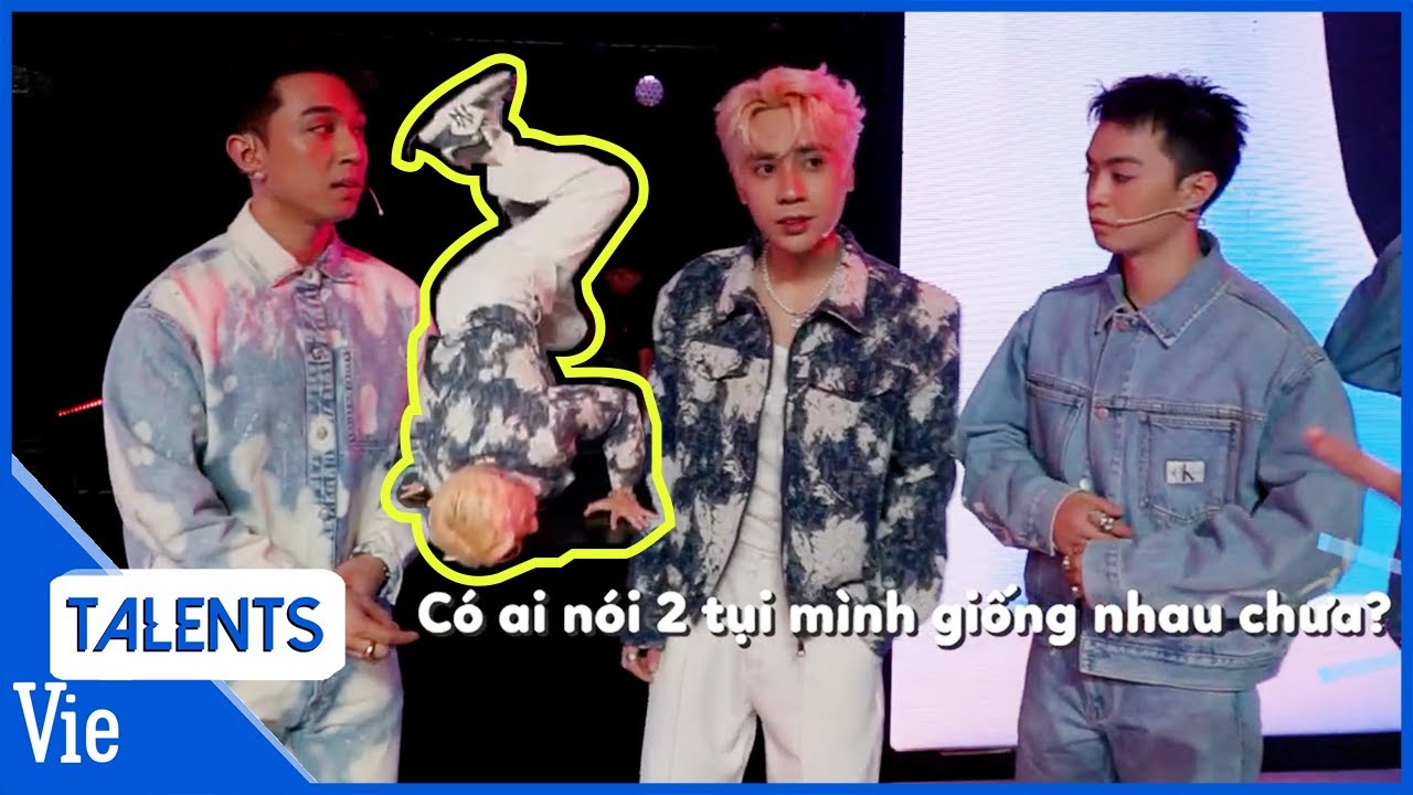 Quang Hùng MasterD bất ngờ gặp anh trai "song sinh" tại sân khấu, flexing skill hiphop ke đầu đỉnh