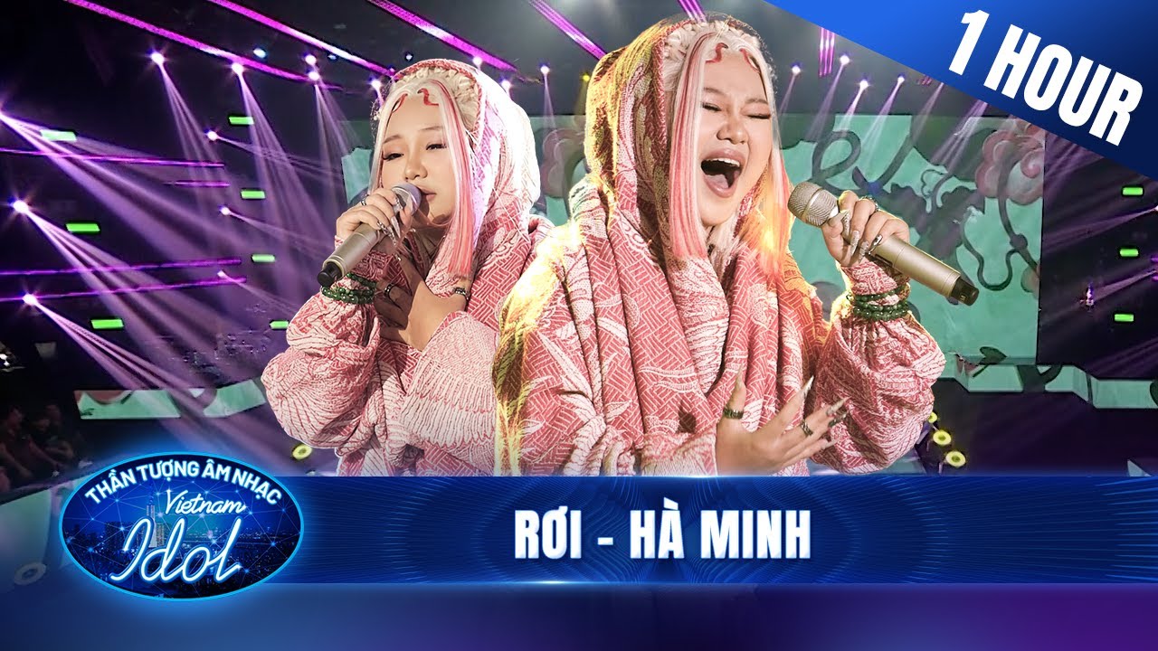 Rơi - Hà Minh | 1 Hour Live Stage nghe mê say càng nghe càng ghiền | Vietnam Idol 2023