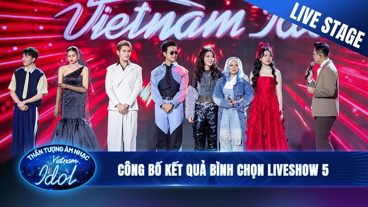 HỒ VÕ THANH THẢO MUỘII dừng chân tại Top 7 Vietnam Idol 2023? | Công bố kết quả bình chọn Liveshow 5